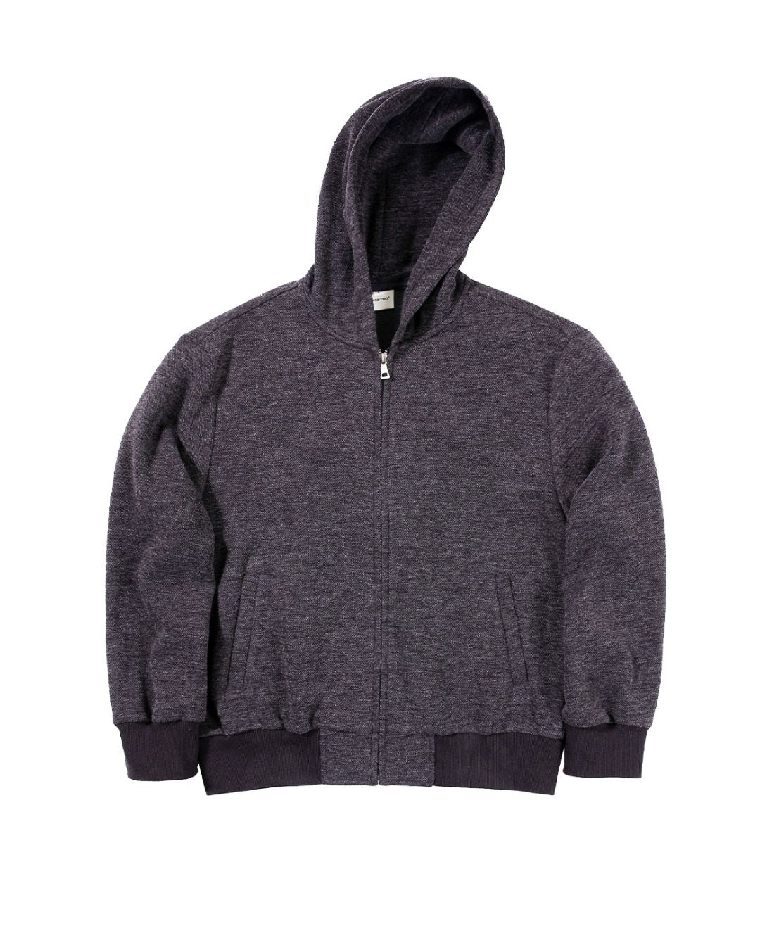 Soft Knit Full-zip Hoodie　HD004