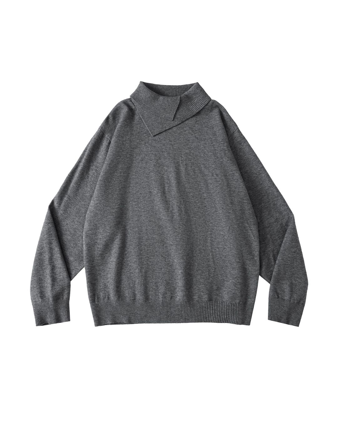 Double-layered Turtleneck Sweater KN065 – DITEE
