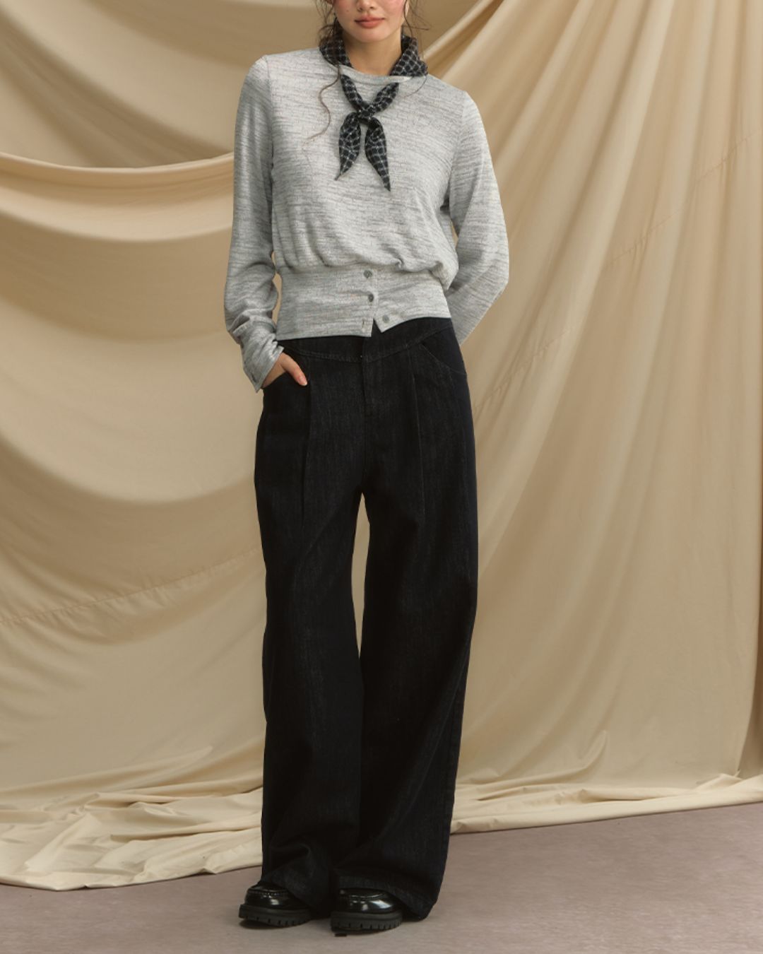 Wide Leg Classic Jeans　DP002