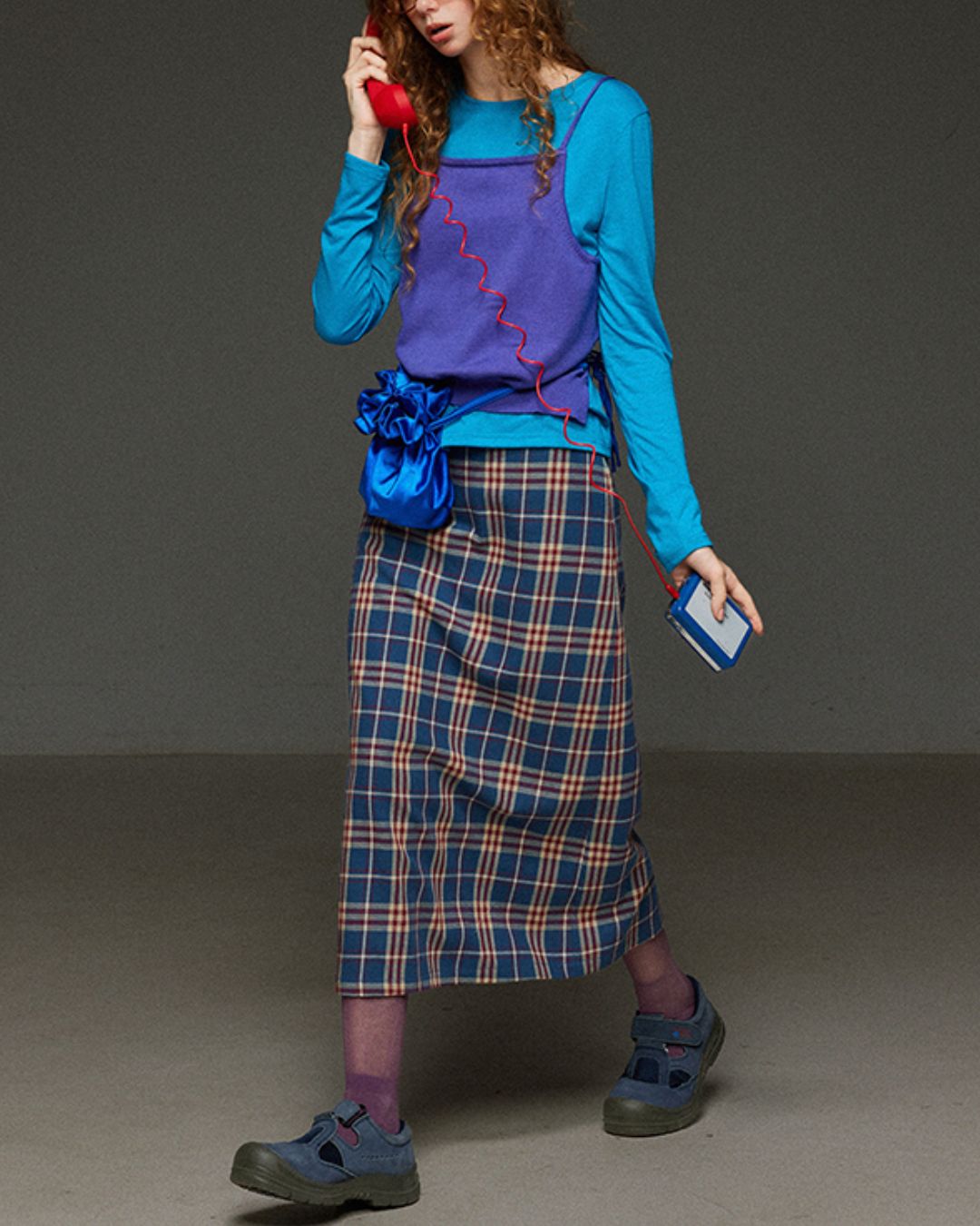 Back-open Camisole Knit Vest　KN033