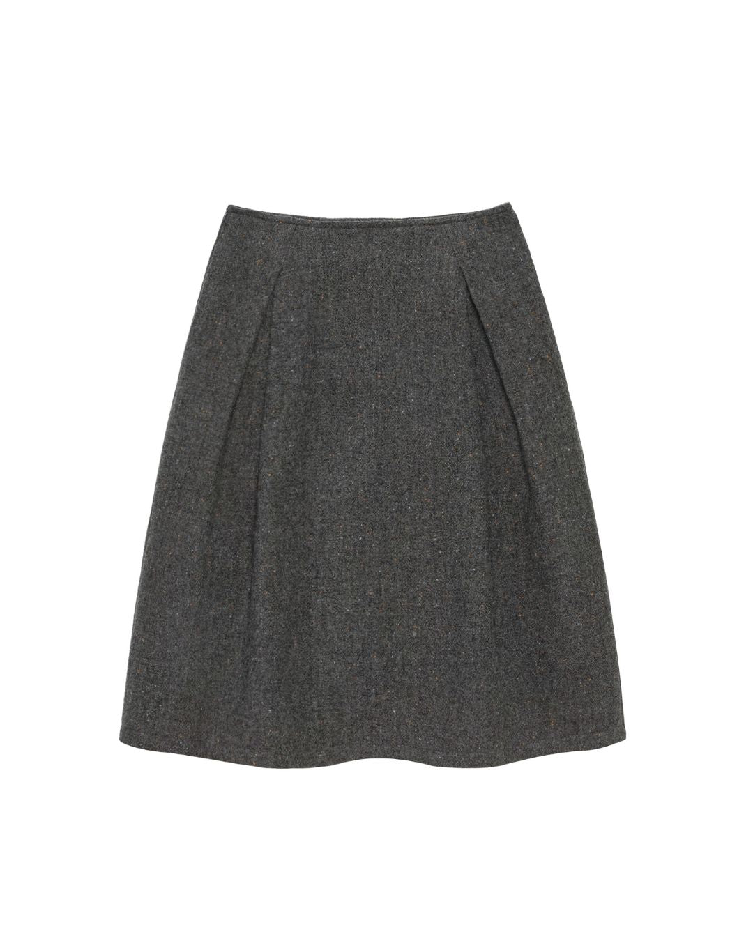 Nep Knee-length Cocoon Skirt　SK015