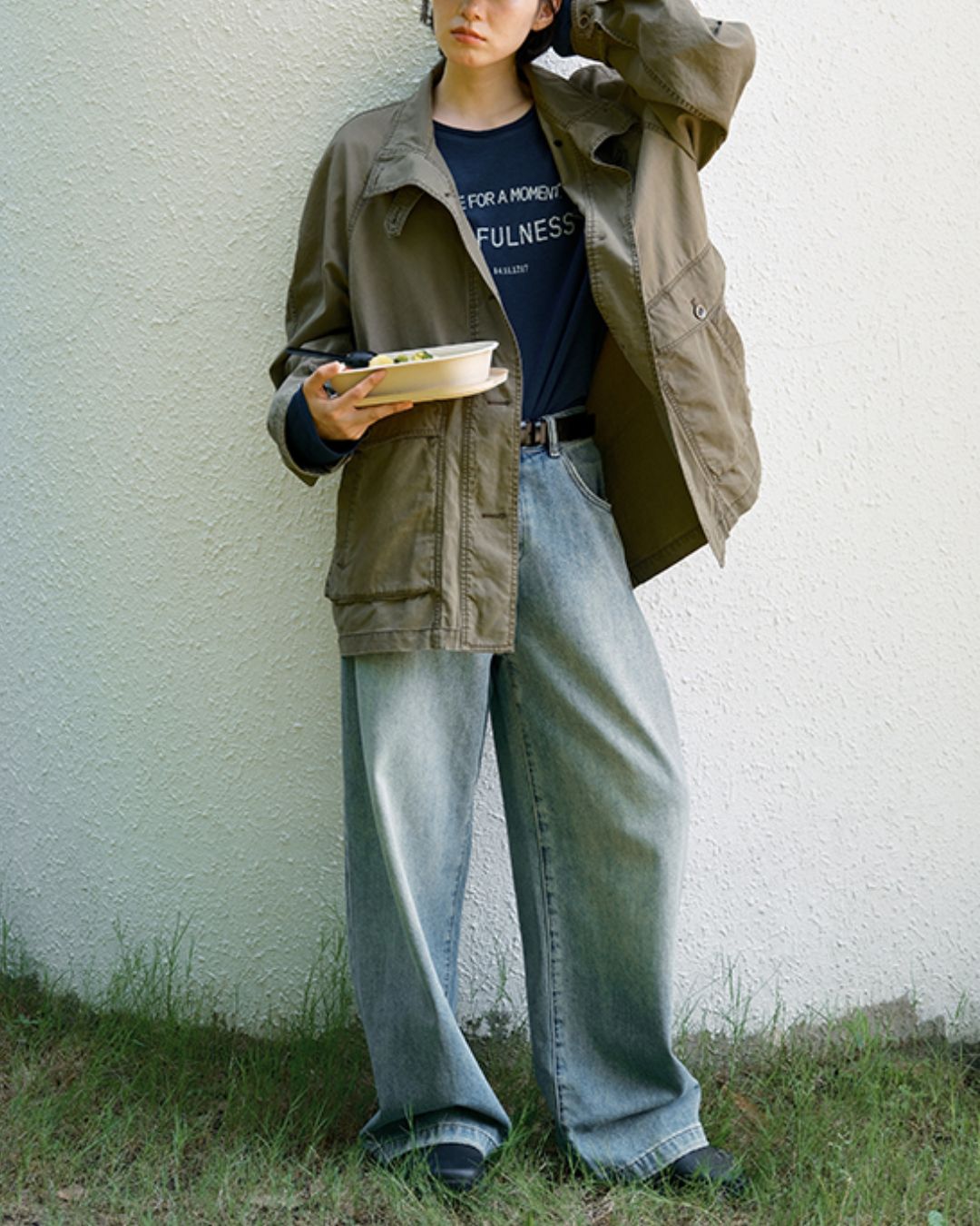 Washed Cotton Work Jacket　JK024