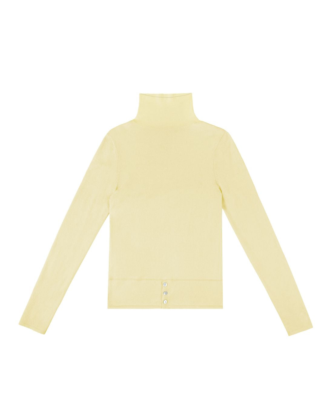 Slim Fit Turtleneck Top　LT018