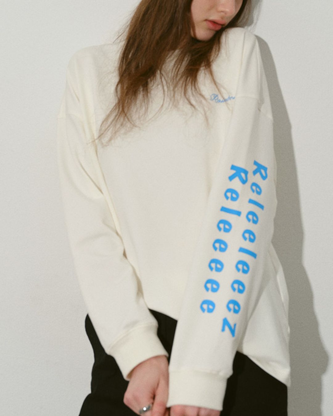 Relaxed Arm Print T-shirt　LT026