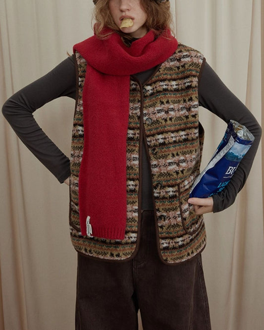 Fleece Reversible Vest　VT008