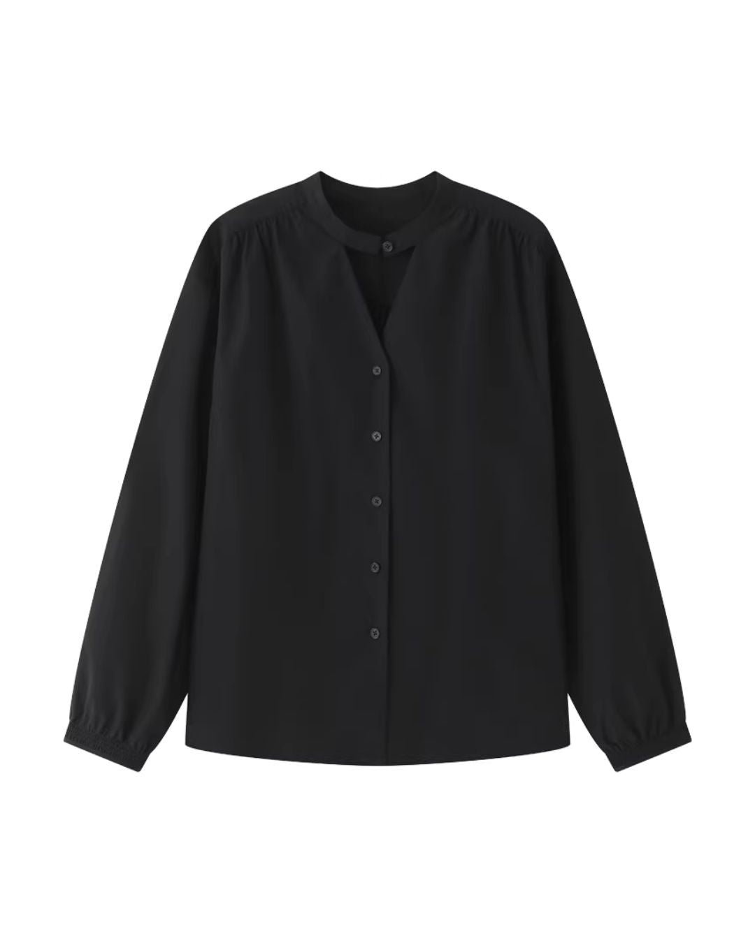Cutout V-neck Shirt　LS066