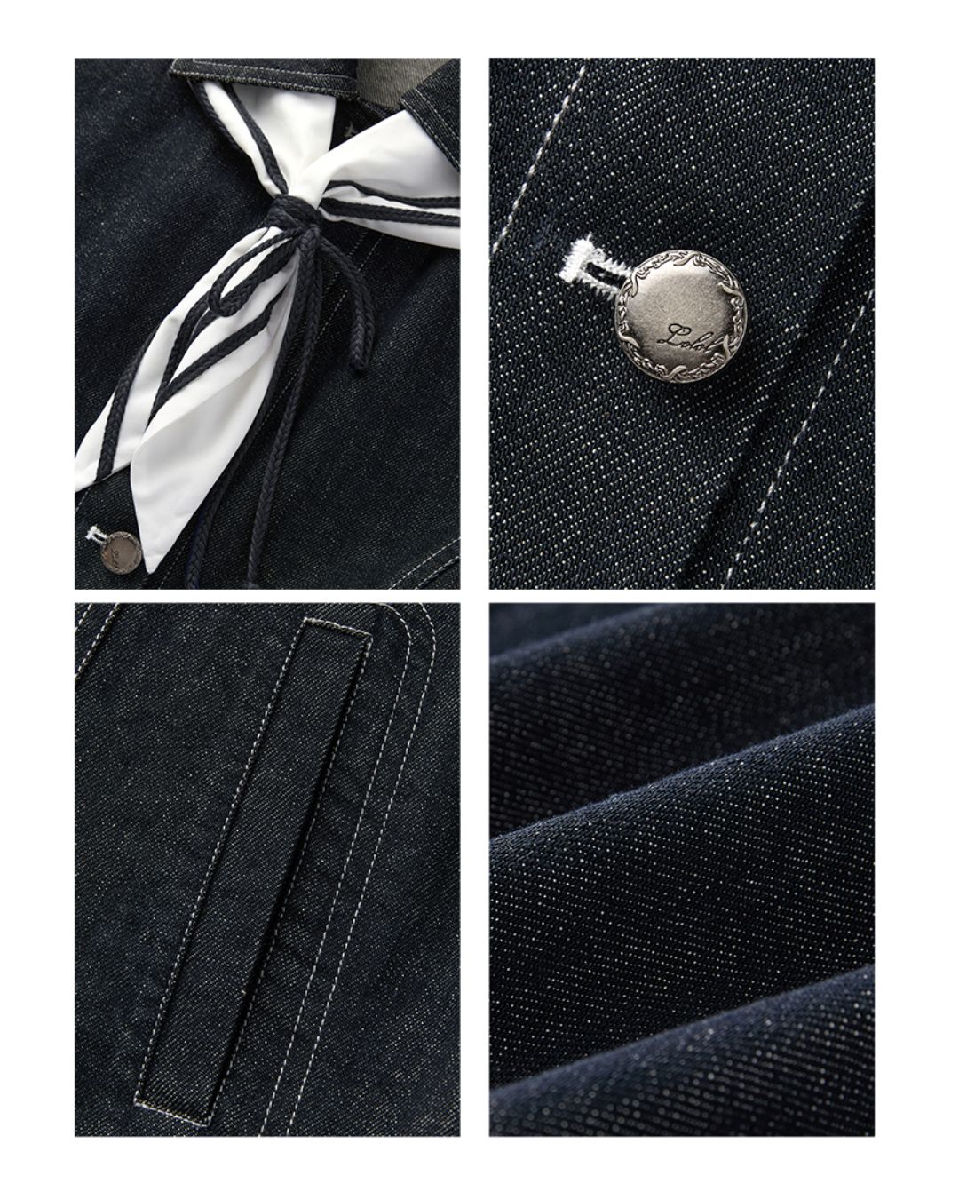 Classic Sailor's Denim Jacket　JK022