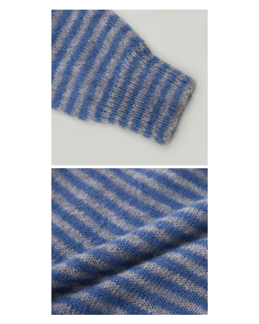 Collared Border Knit Cardigan　KN020