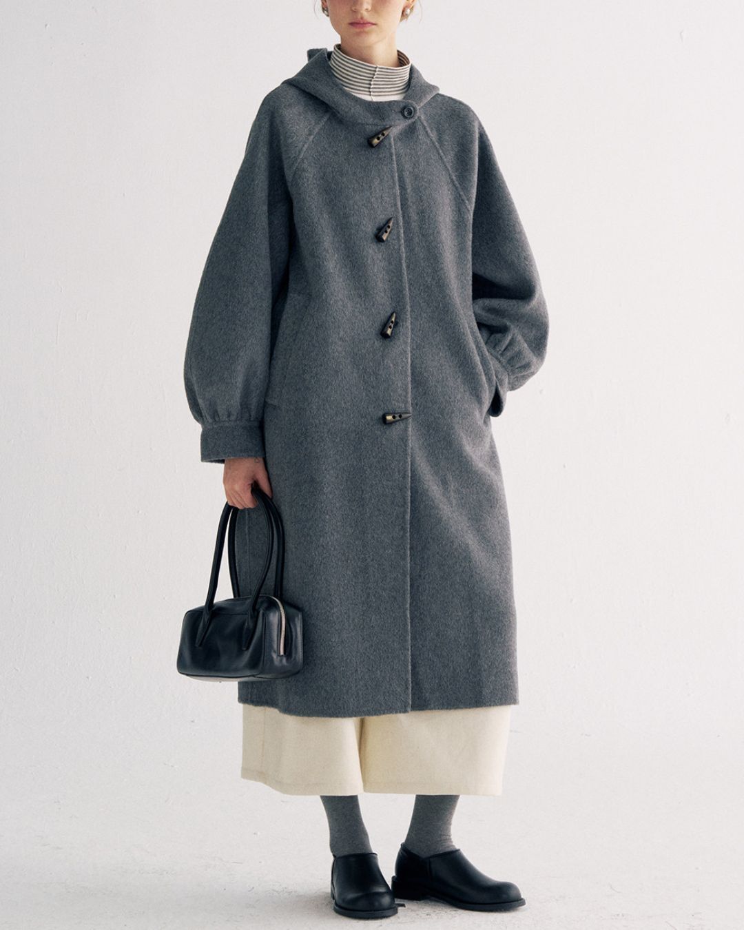 Double-faced Duffle Long Coat　CT030