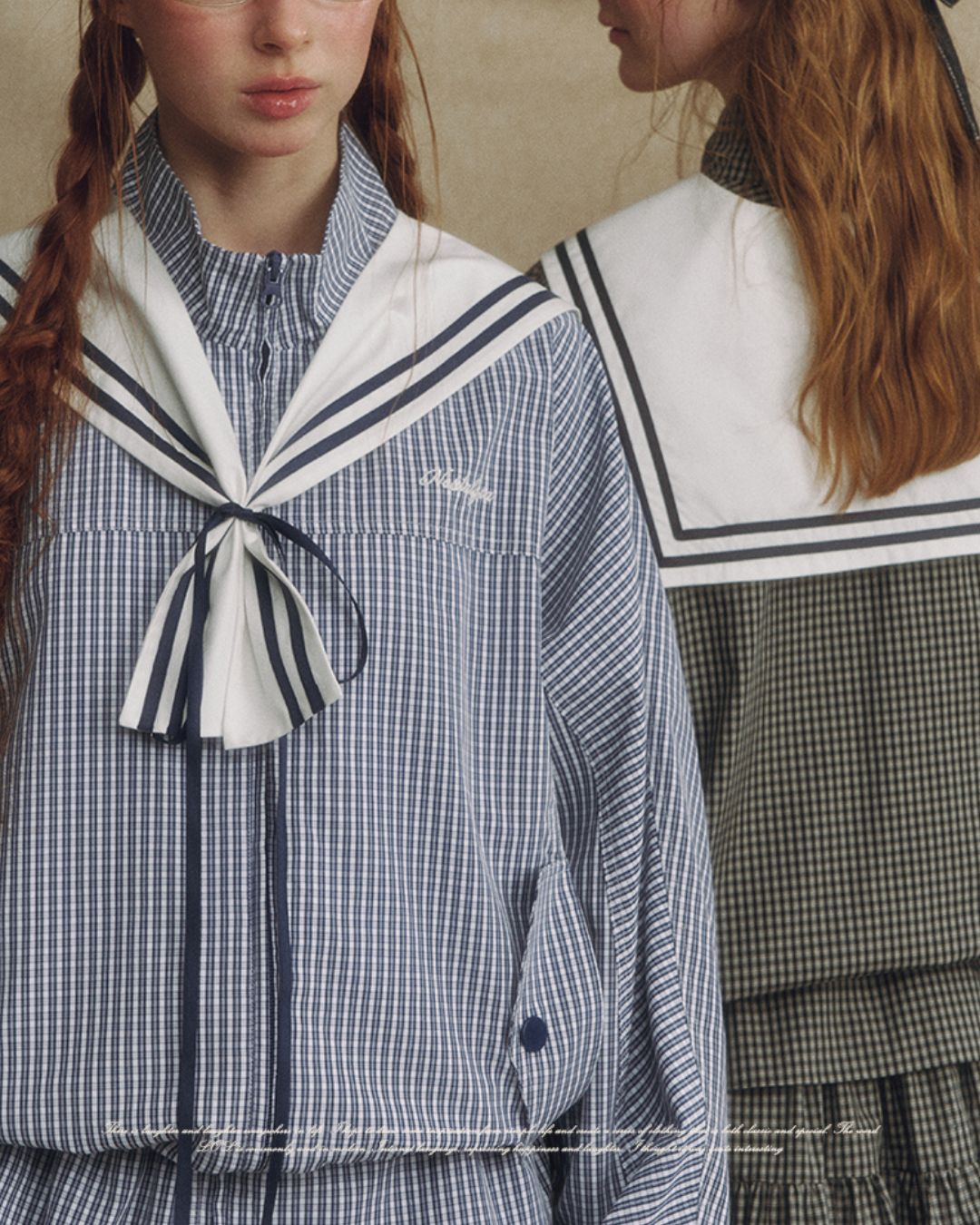 Detachable Sailor Collar Jacket　JK021