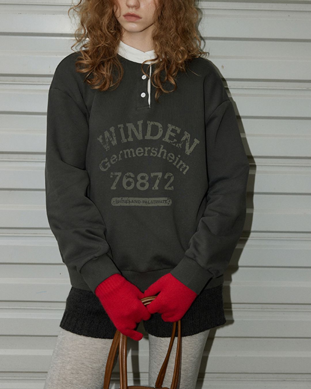 Vintage Logo Fake Layered Sweat　SW007