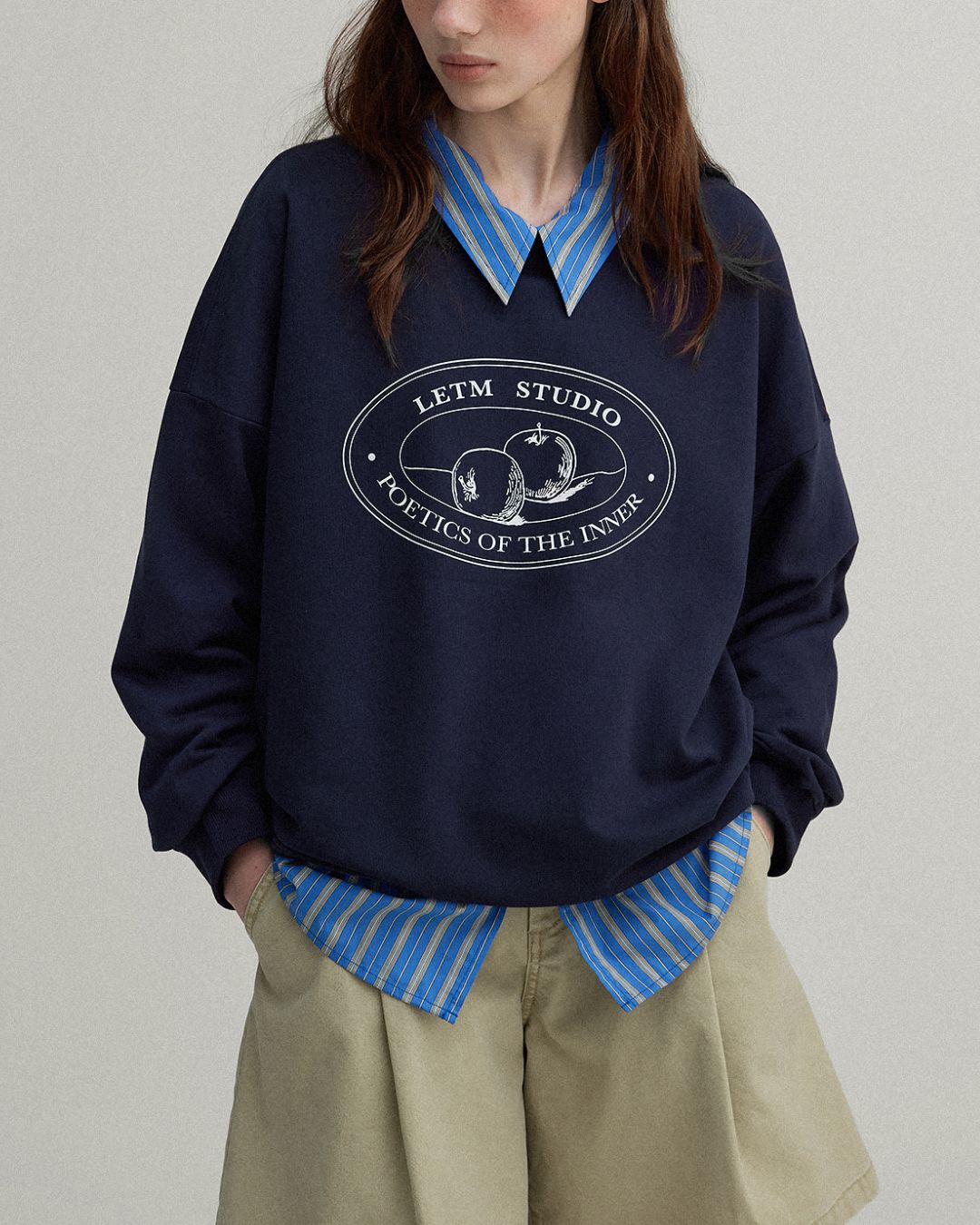 Letter Printed Sweat　SW003