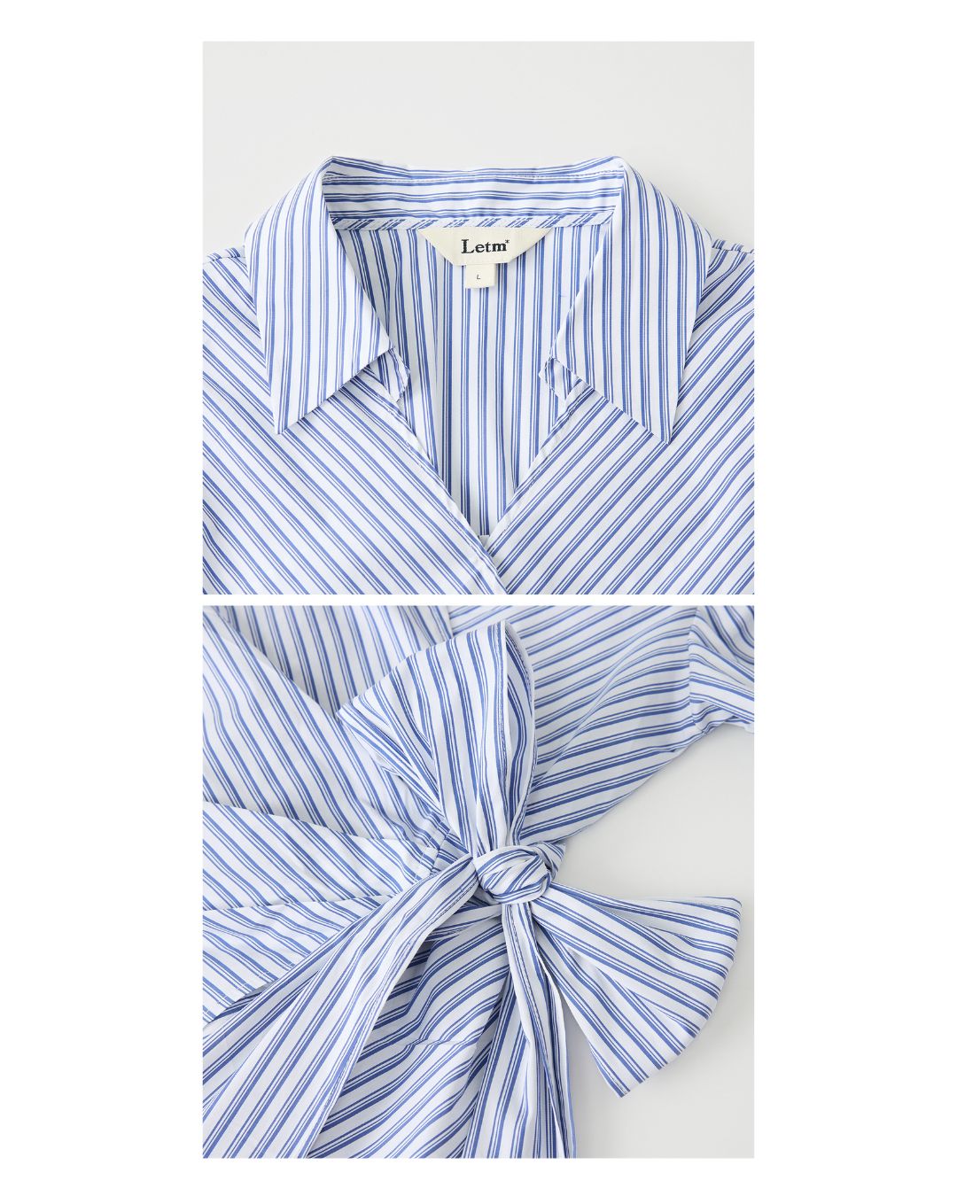 Skipper Wrap Striped Shirt　LS020