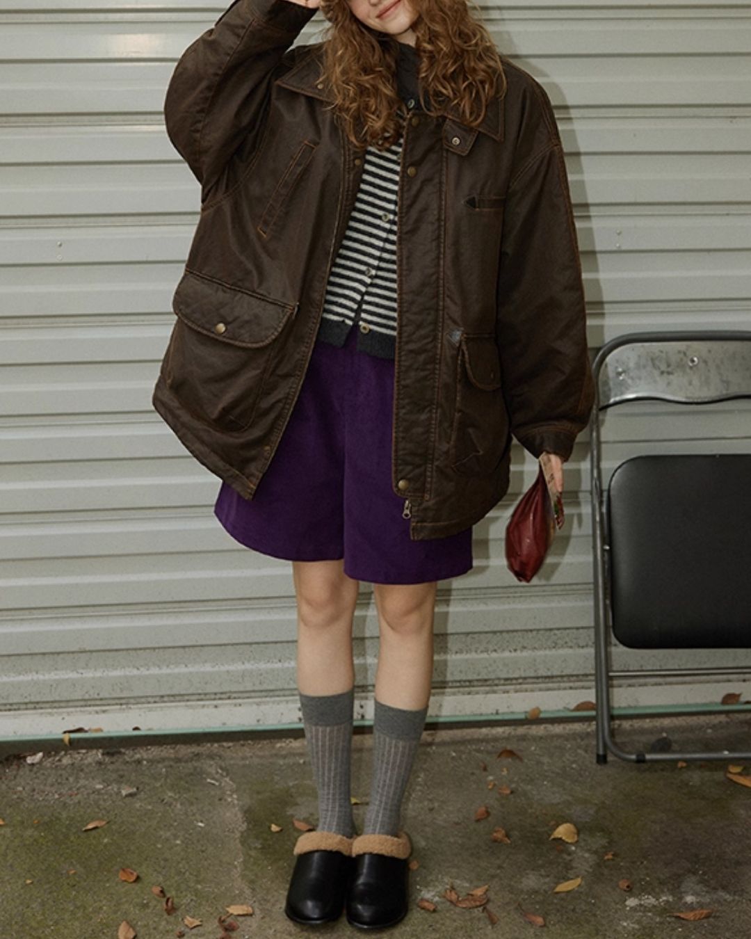 Retro Padded Work Jacket　JK046