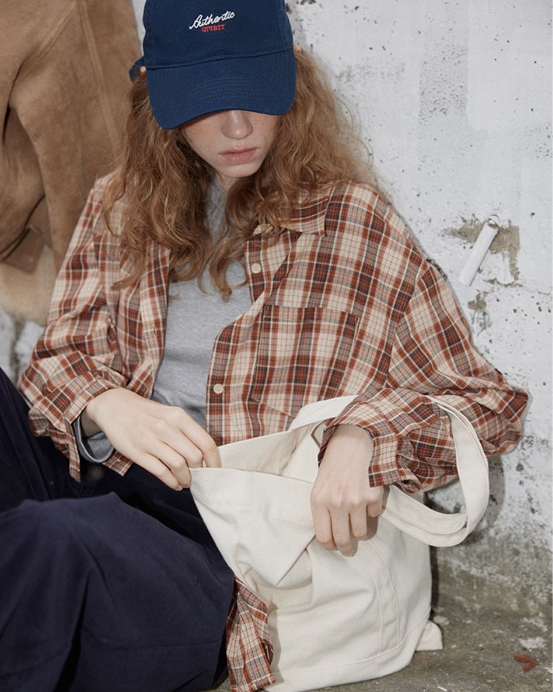 Cotton Check Shirt　LS038