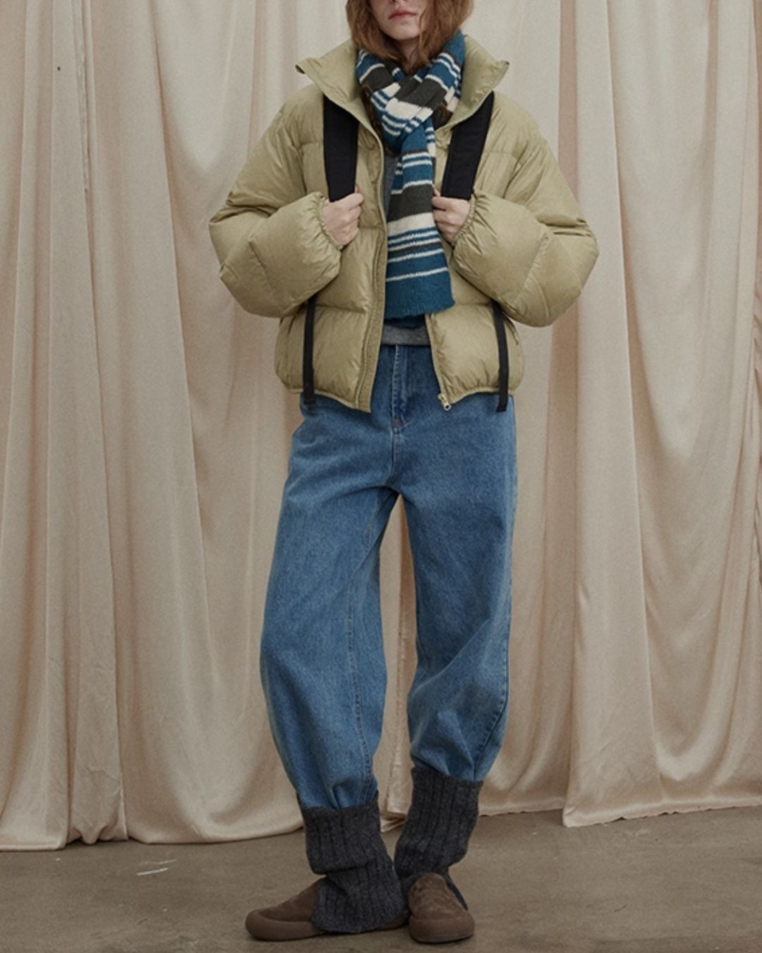 Loose Fit Straight Jeans　DP012