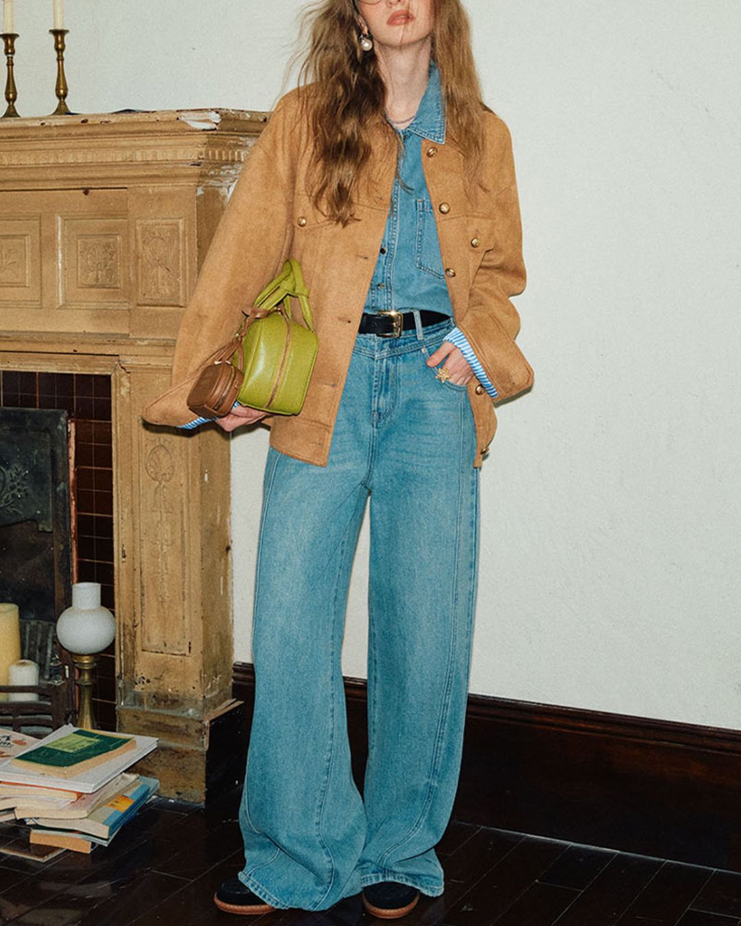 Classic Suede Jacket　JK039