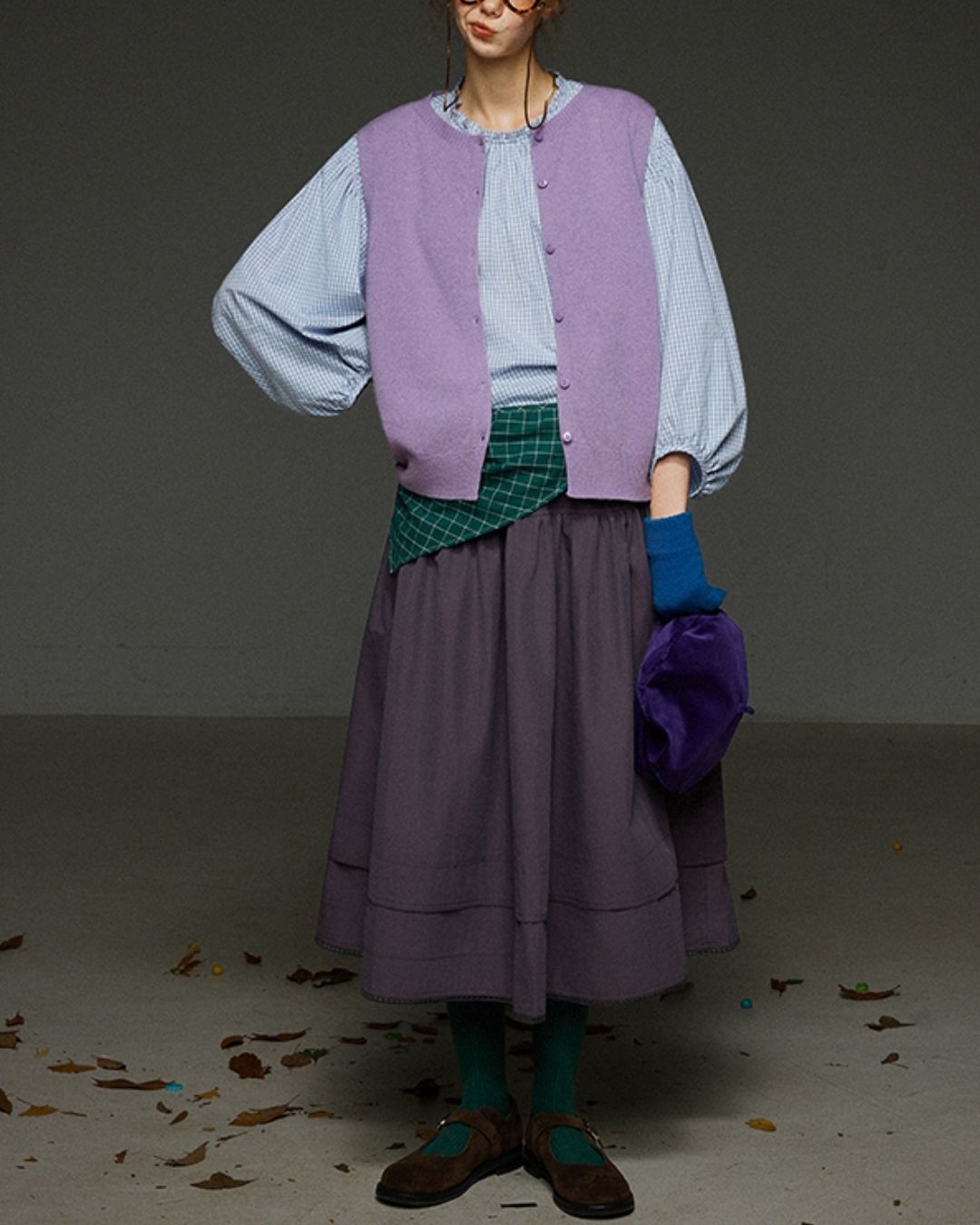 Puff Sleeve Shirt Pullover　LS030