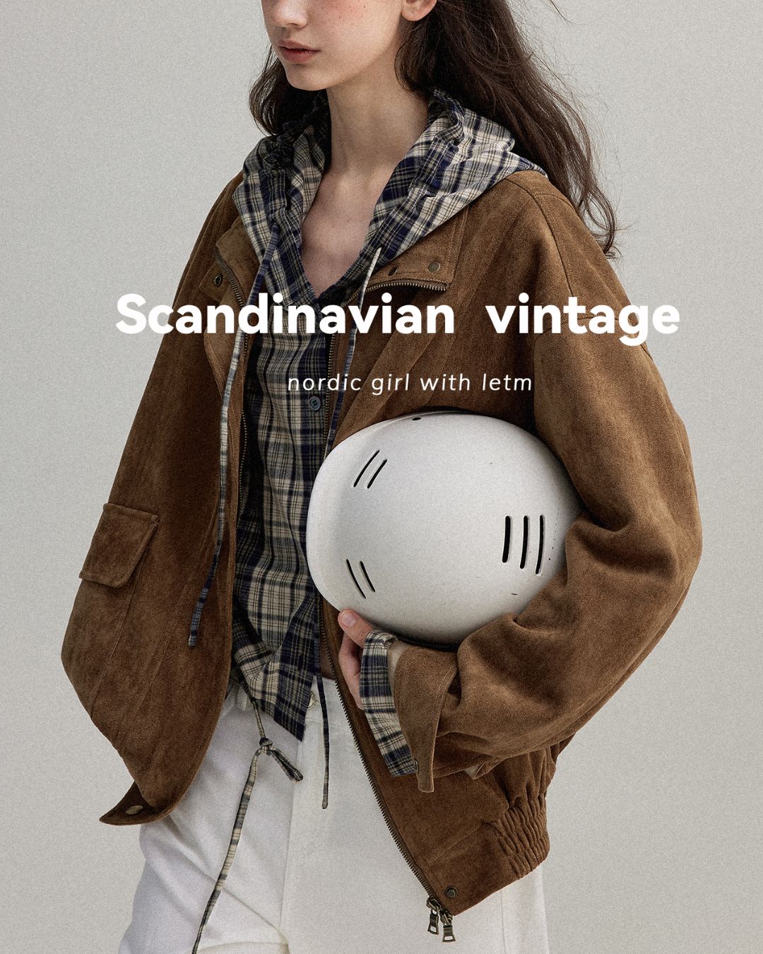 Suede Retro Jacket　JK019