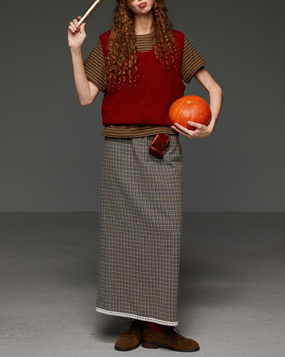 Front And Back 2-way Knit Vest　VT005