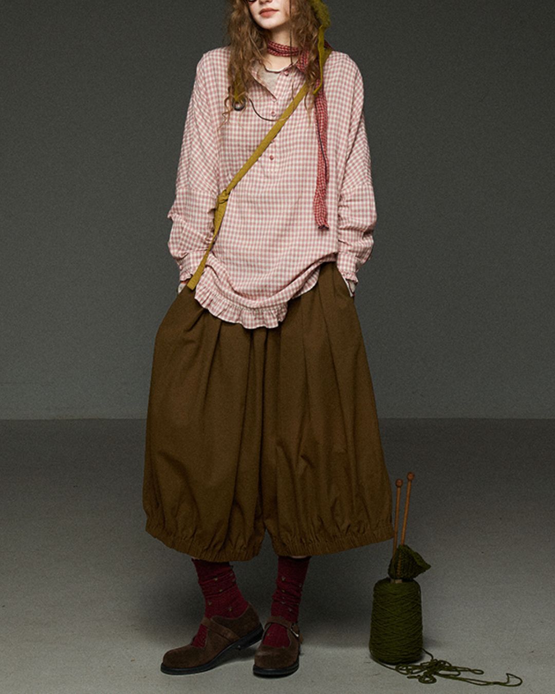 Cropped Pumpkin Pants　PT014