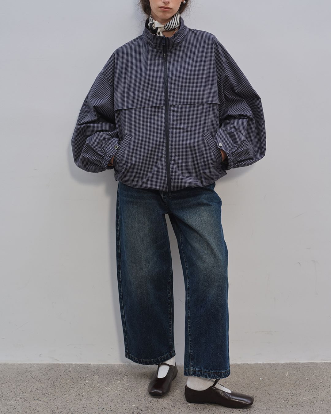 Balloon Sleeve Reversible Jacket　JK031