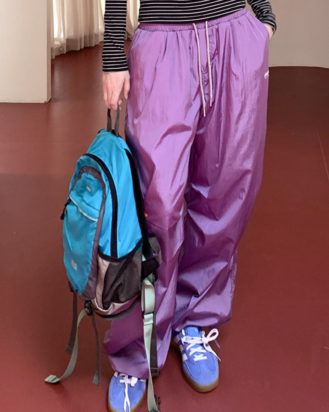 Drawcord Hem Outdoor Pants　PT041