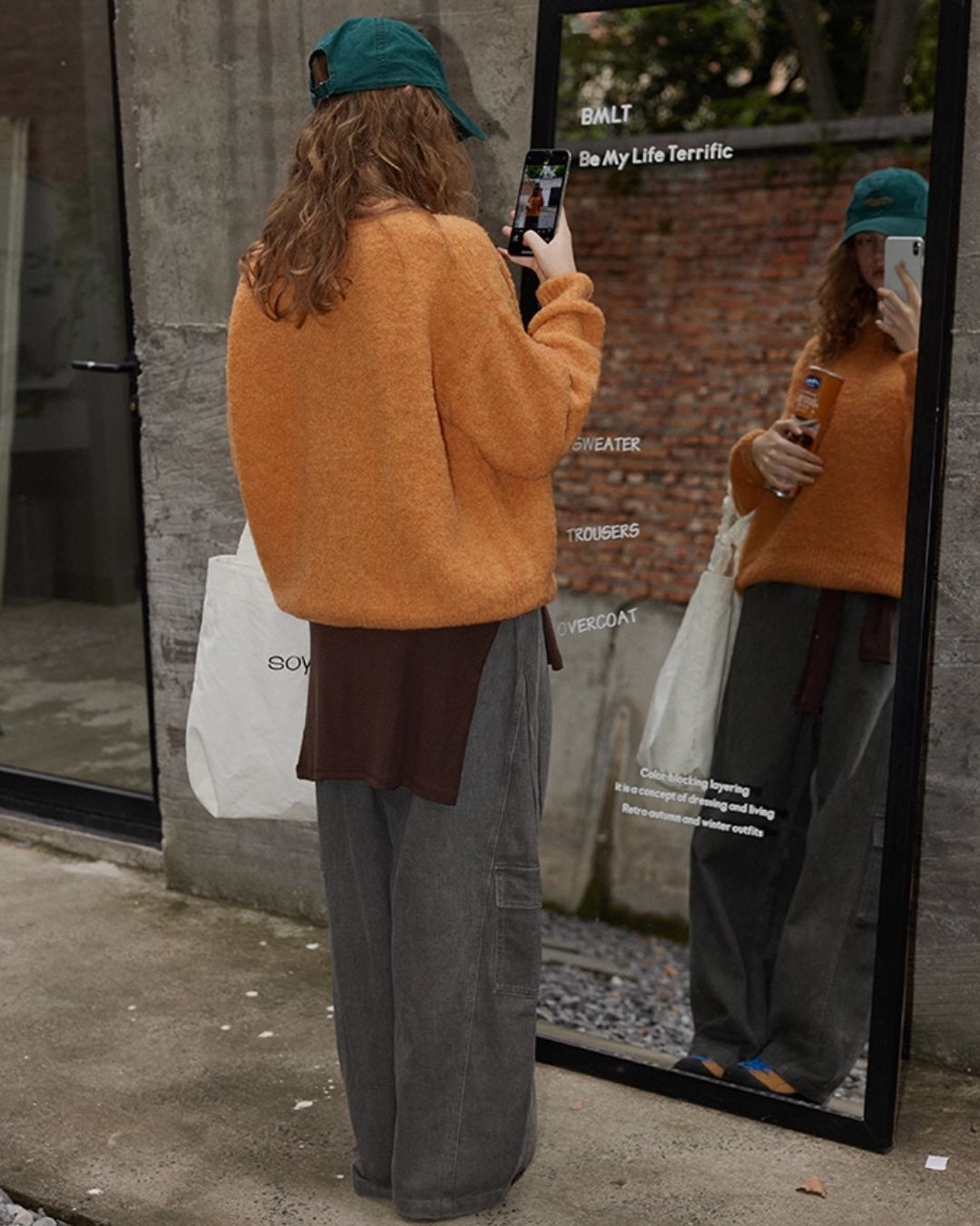 Wool Crew Neck Sweater　KN046