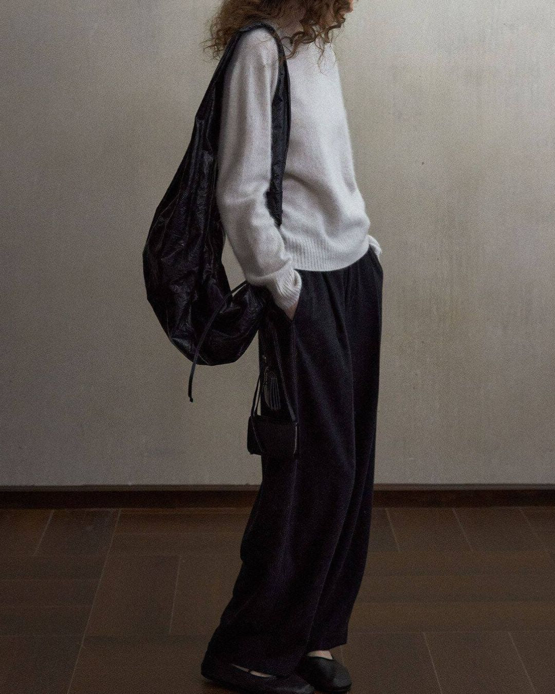 Soft Wool Knit Pullover　KN108