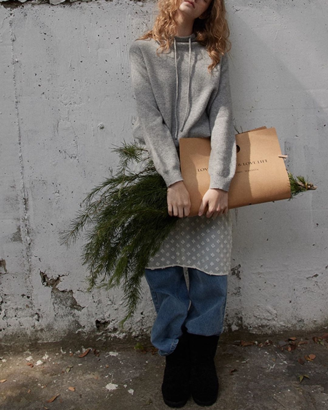 Loose Fit Straight Jeans　DP012