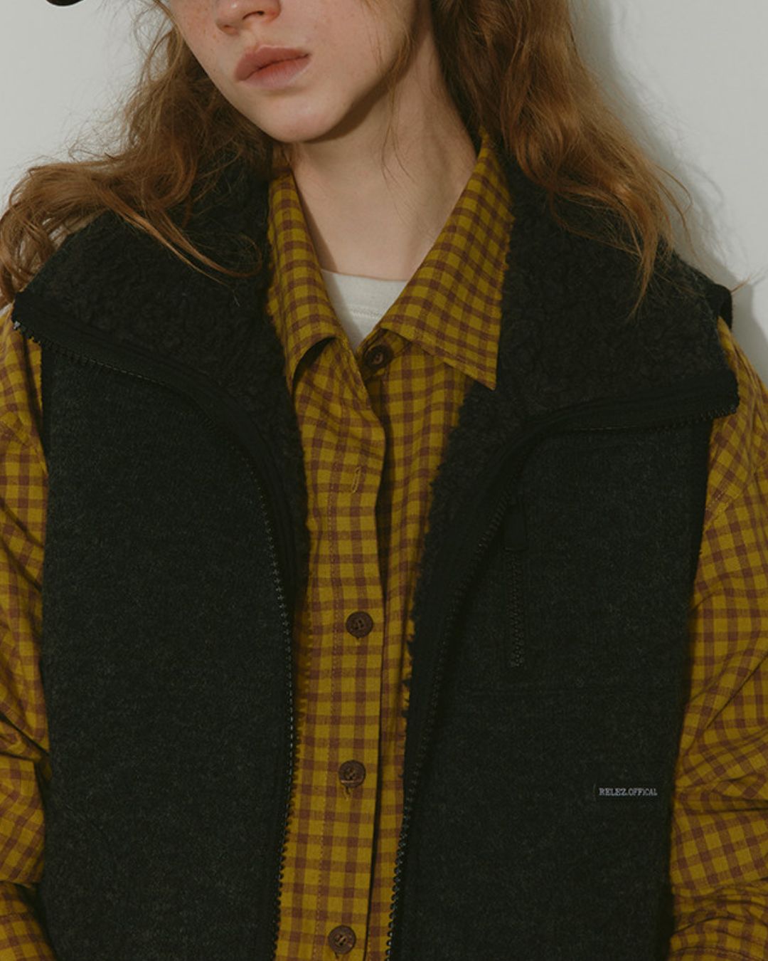 Relaxed Check Shirt　LS046