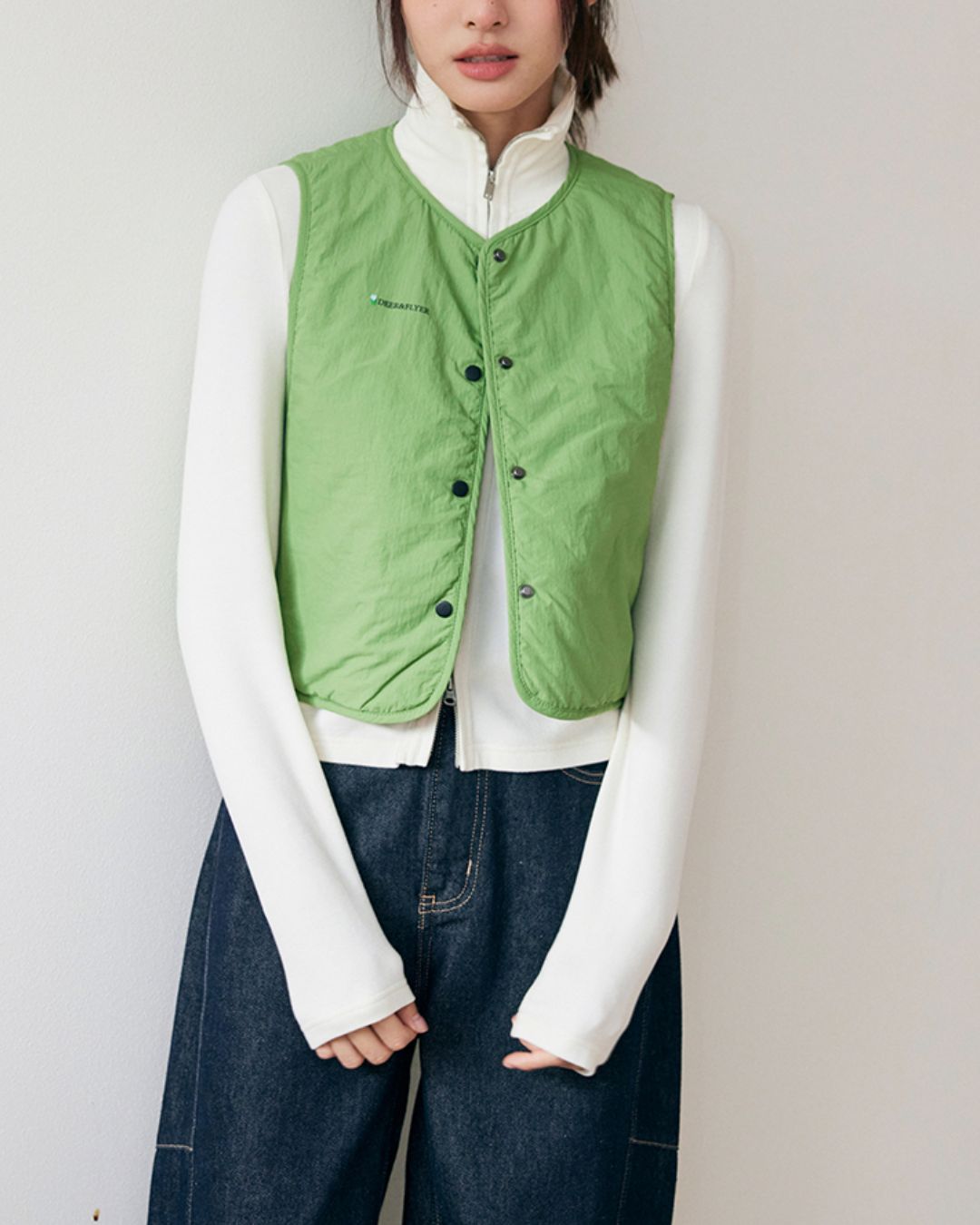 Nylon Quilted Vest　VT001