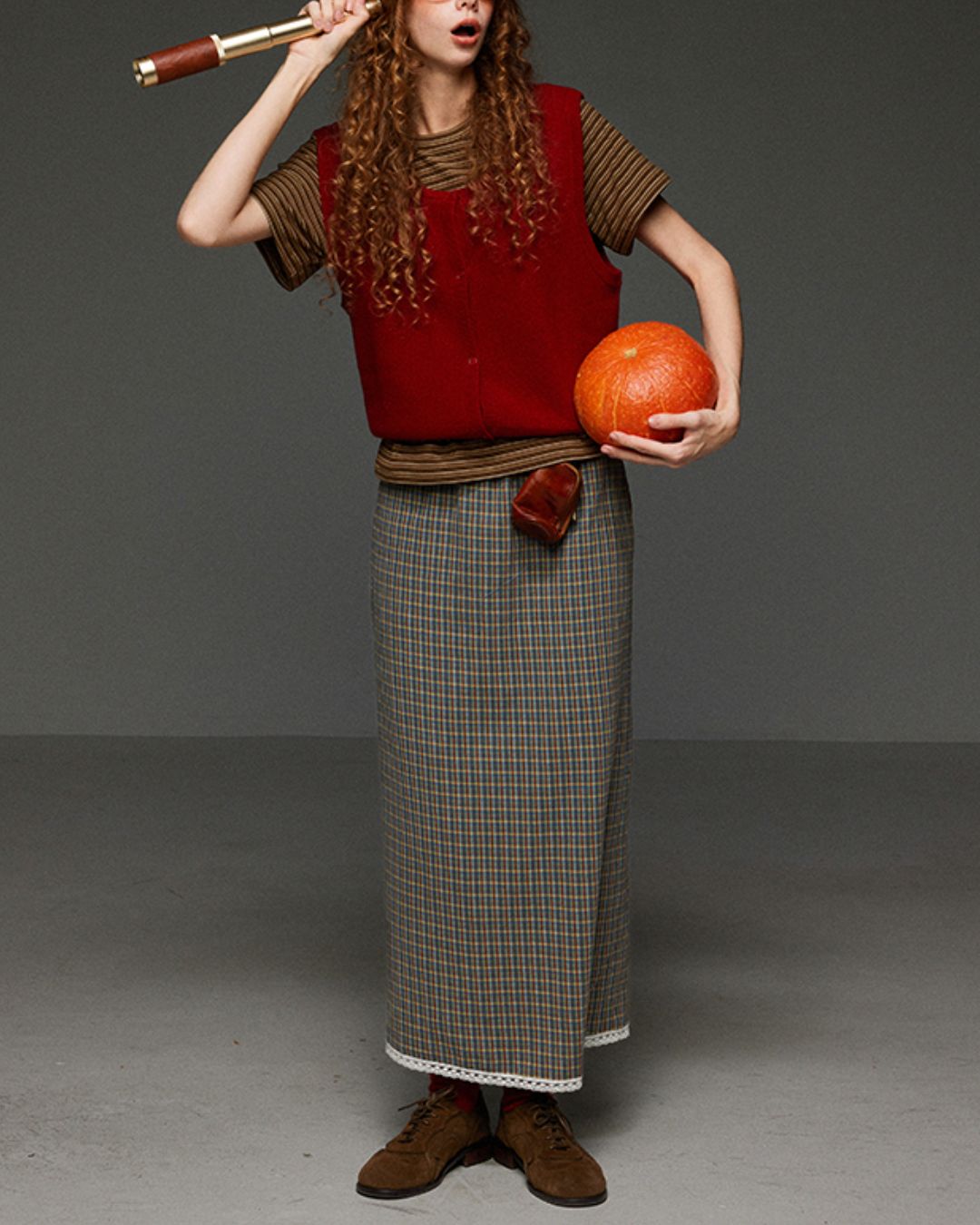 Front And Back 2-way Knit Vest　VT005