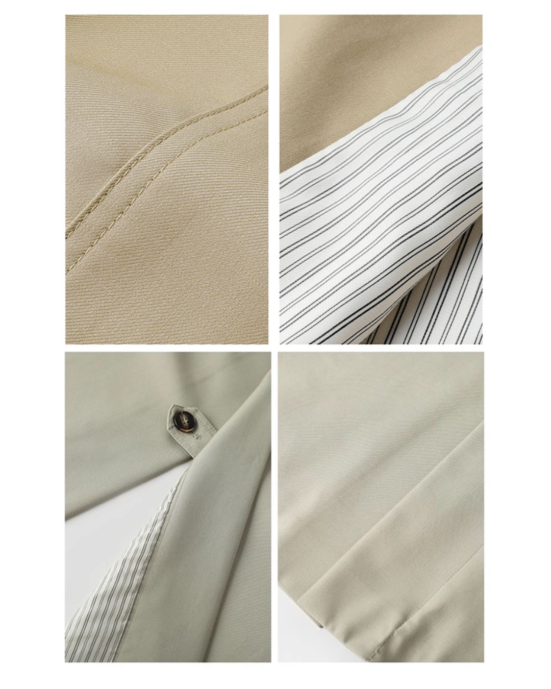 Napoleon Collar Trench Coat　CT009