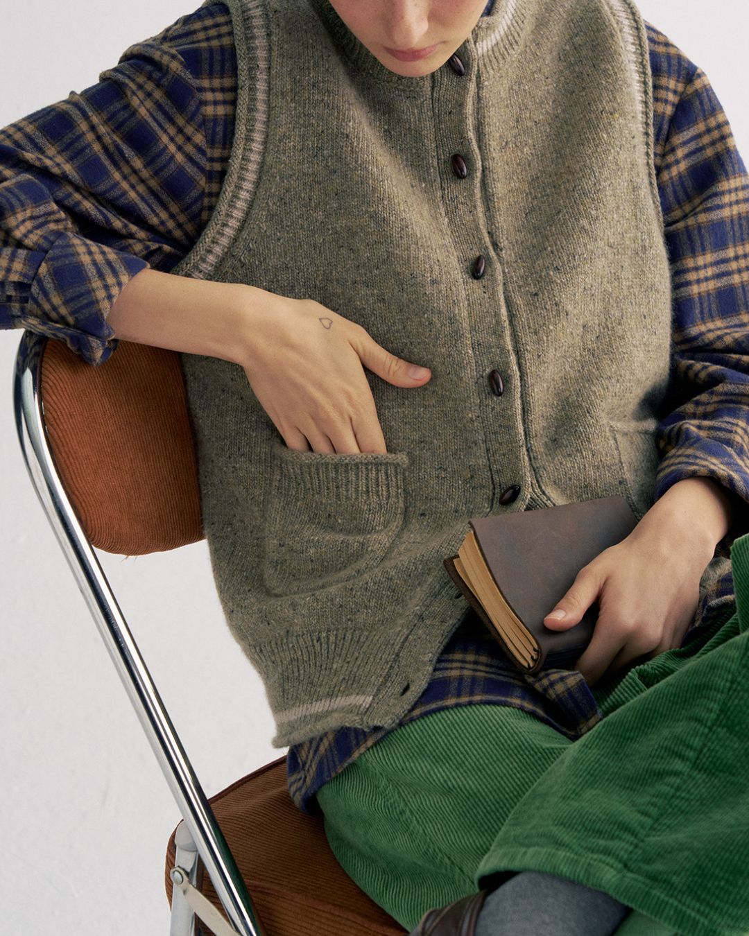 Flannel Cotton Check Shirt　LS039