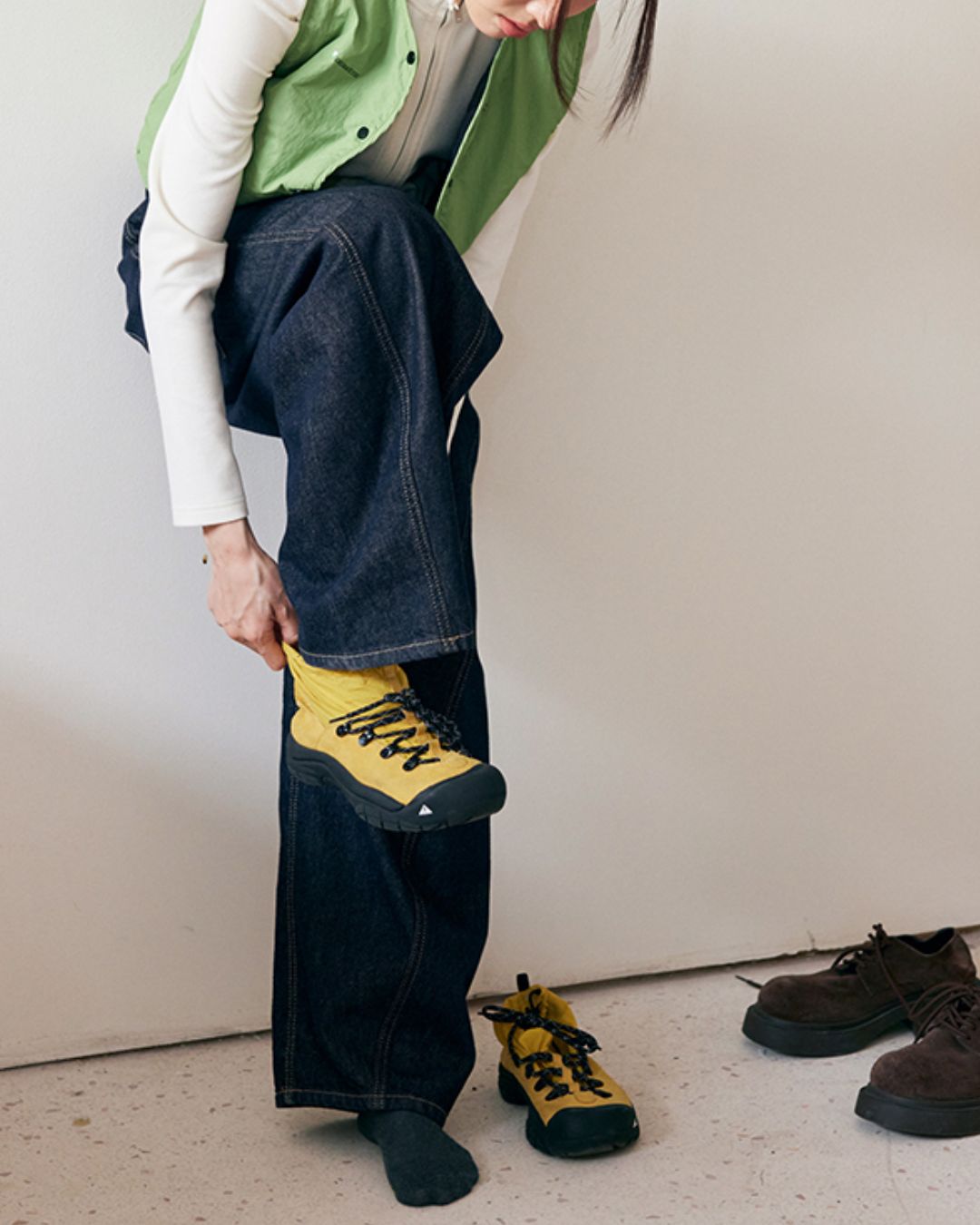 Nylon Quilted Vest　VT001