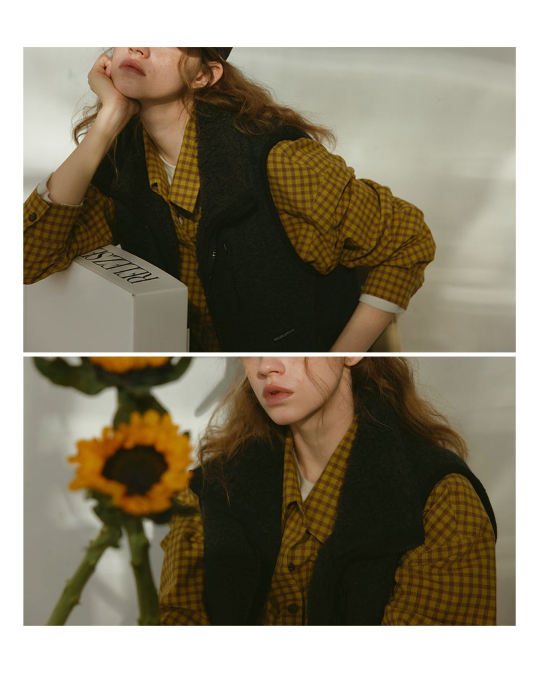 Relaxed Check Shirt　LS046