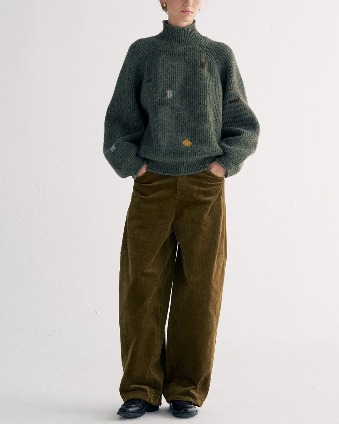Vintage Corduroy Wide Pants　PT030