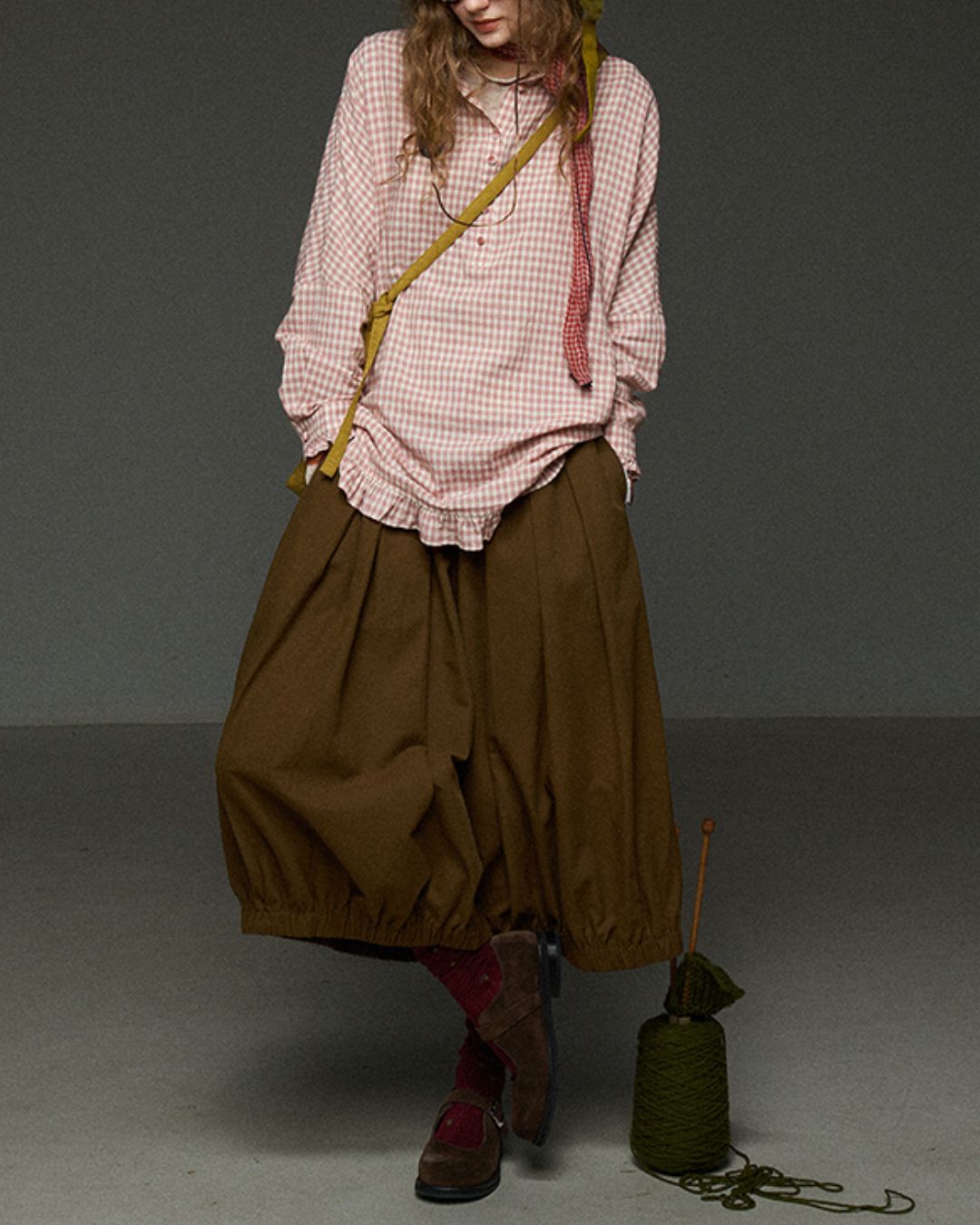 Cropped Pumpkin Pants　PT014