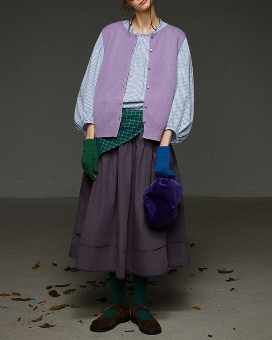 Puff Sleeve Shirt Pullover　LS030