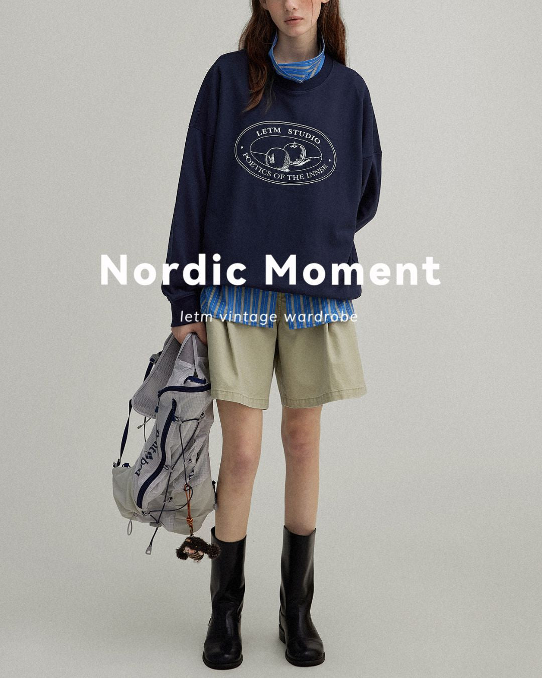 Letter Printed Sweat　SW003