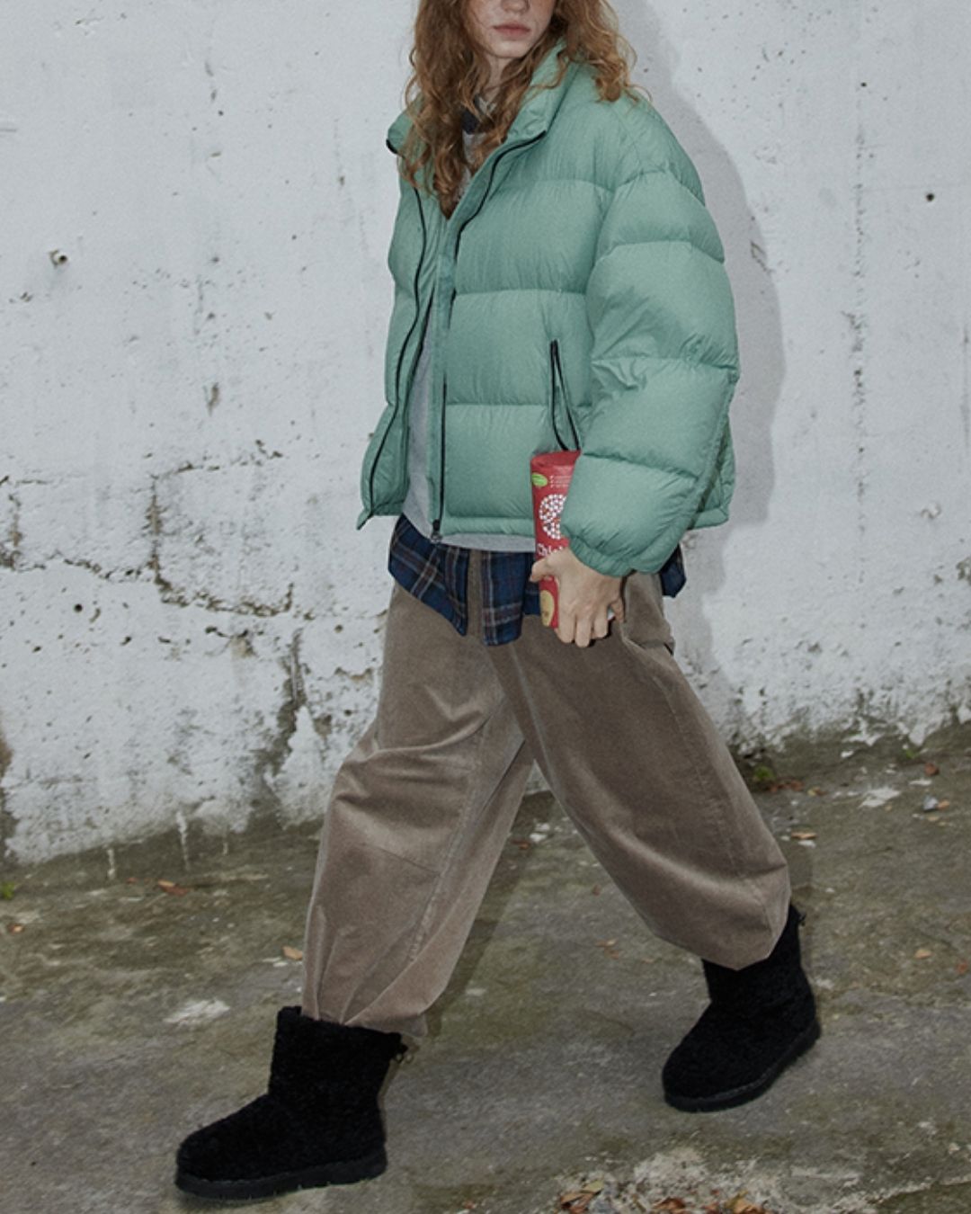 Corduroy Curve Pants　PT024