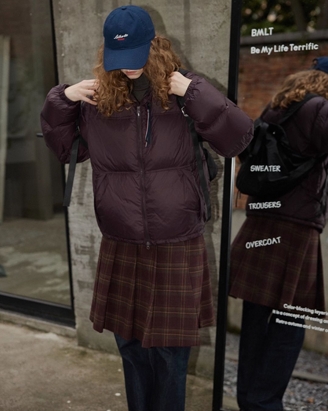 Stand Collar Down Jacket　JK040