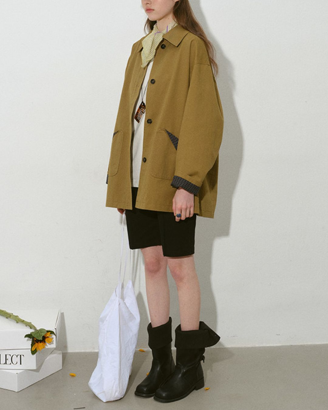 Basic Straight Half Pants　SP004