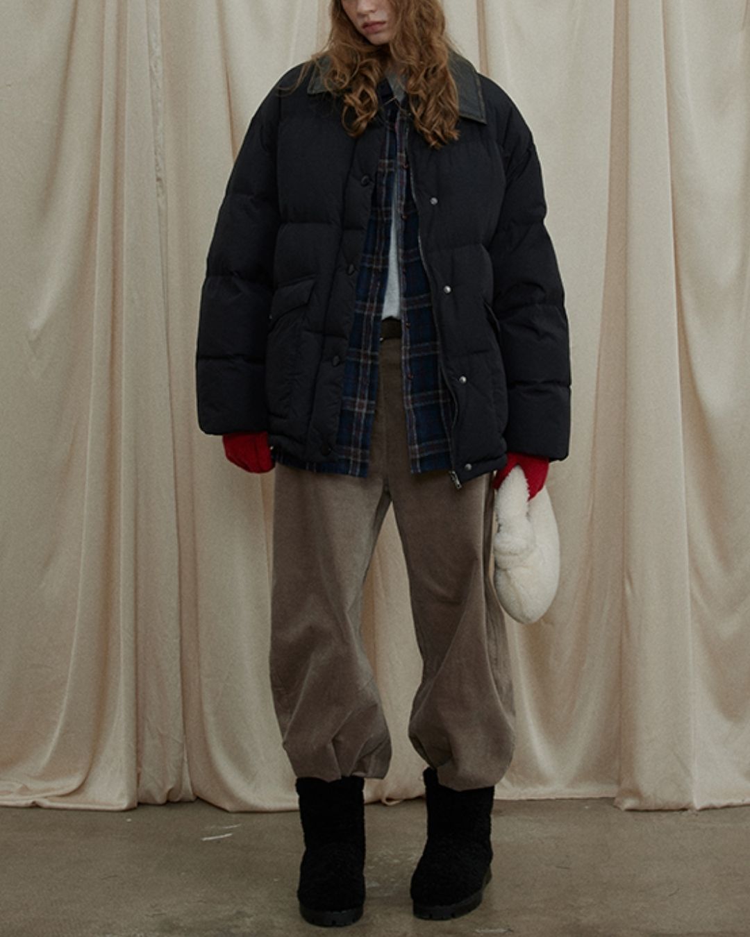 Corduroy Curve Pants　PT024