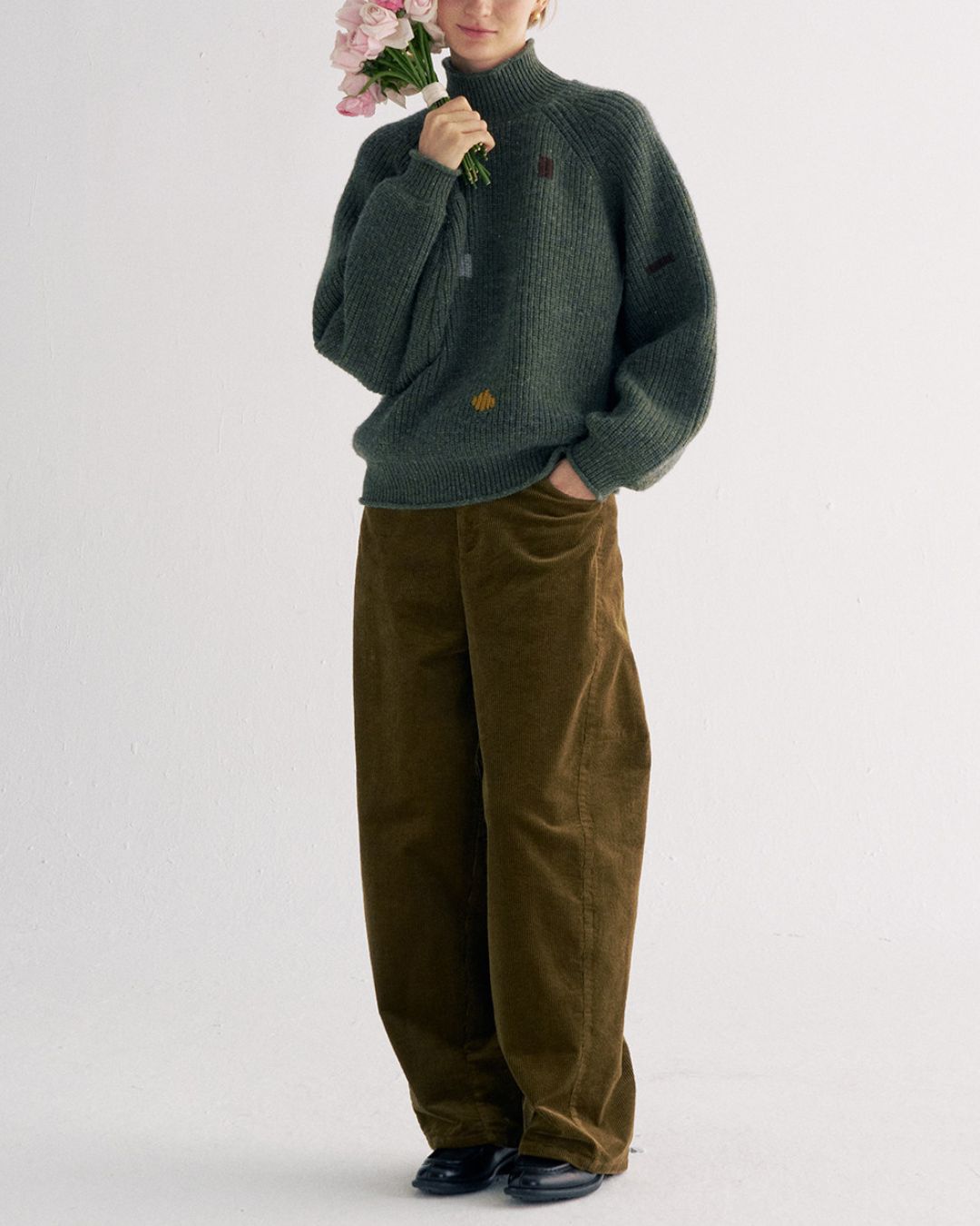 Vintage Corduroy Wide Pants　PT030