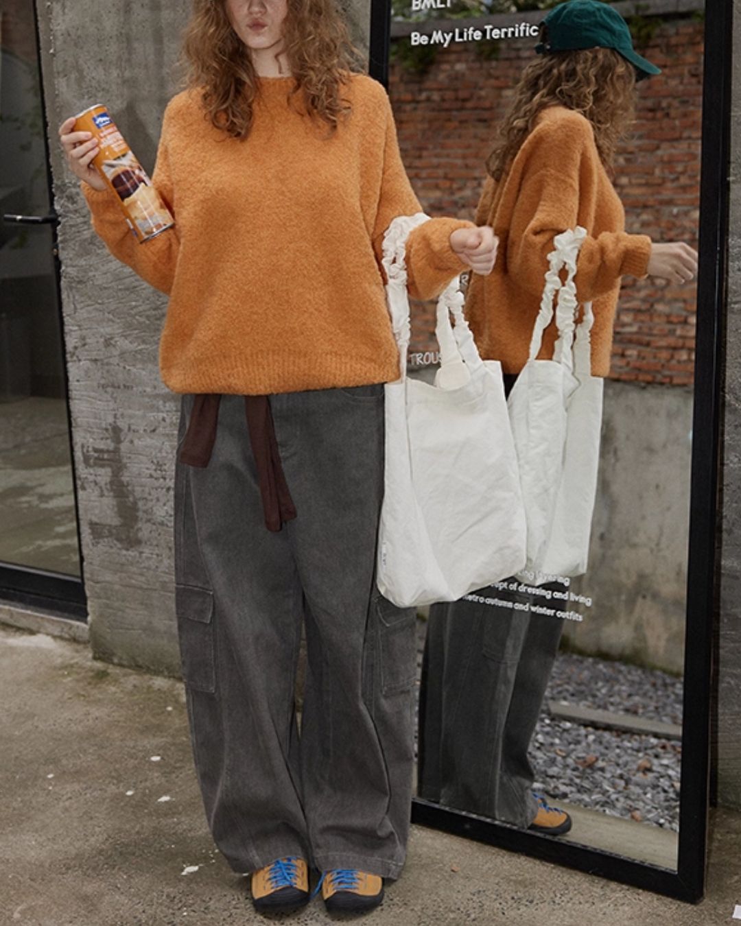 Wool Crew Neck Sweater　KN046