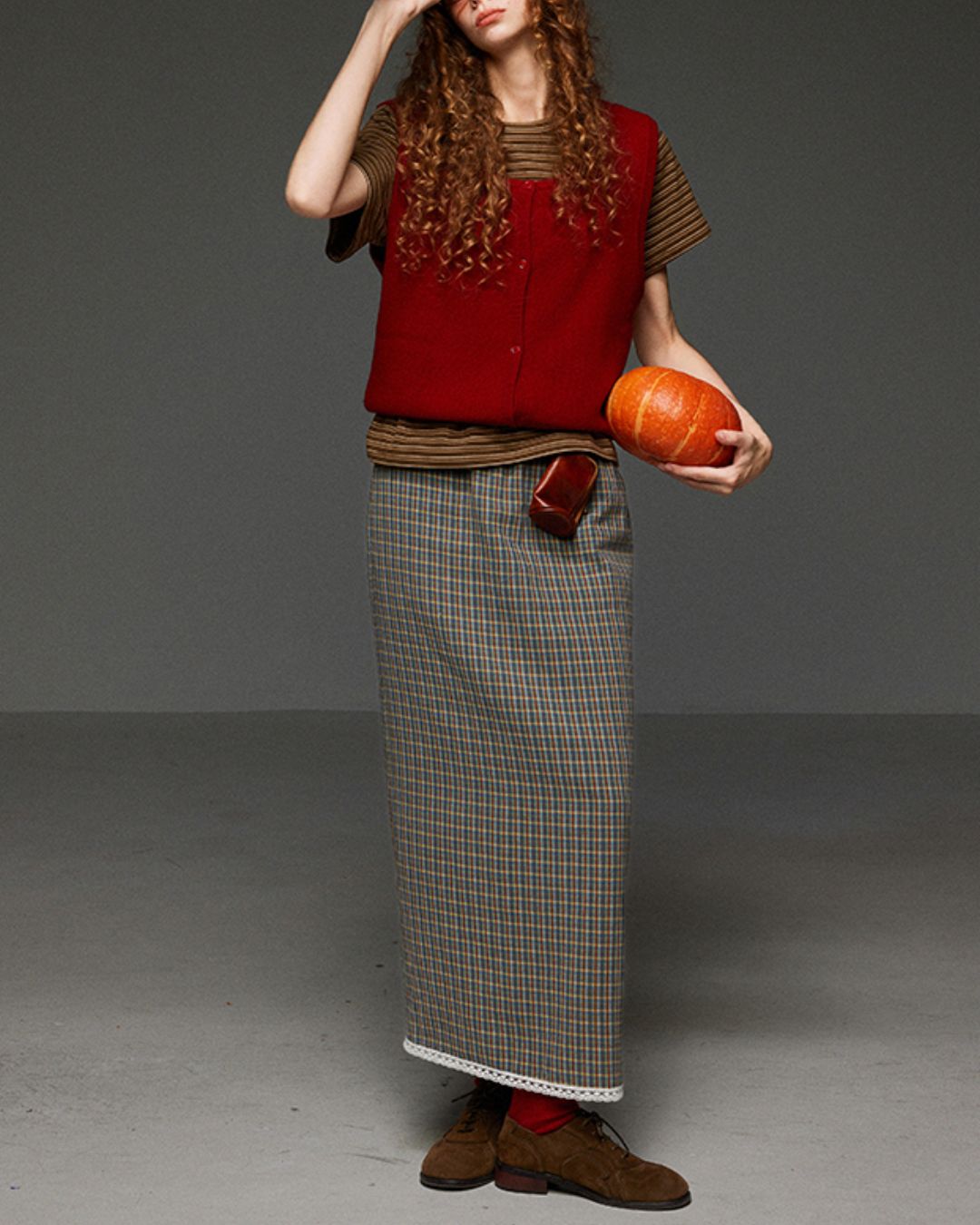 Front And Back 2-way Knit Vest　VT005