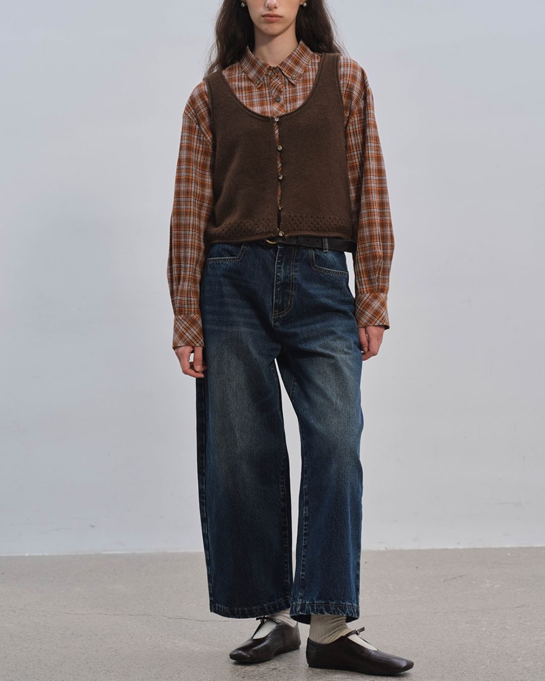 Front And Back 2-way Knit Vest　VT003