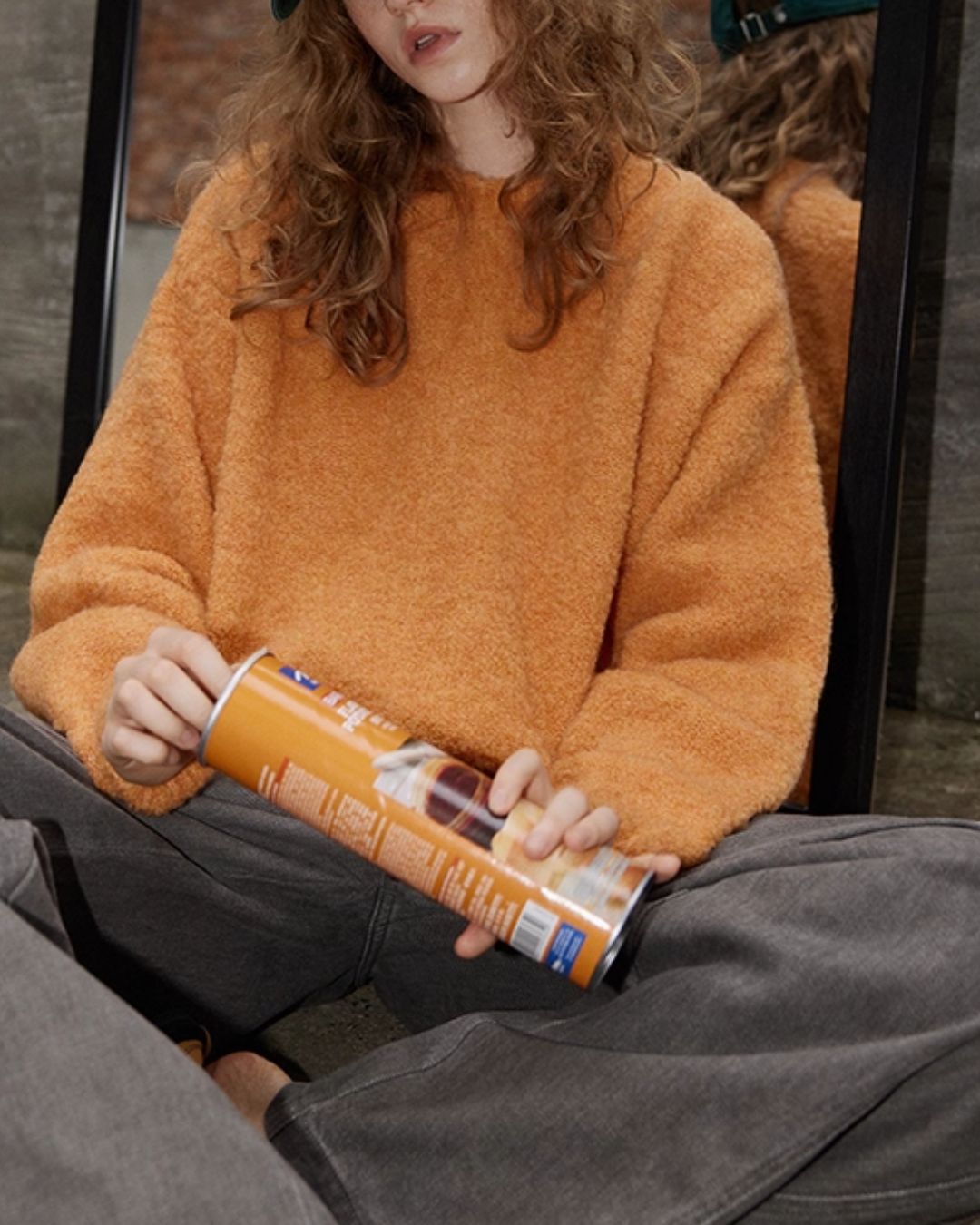 Wool Crew Neck Sweater　KN046